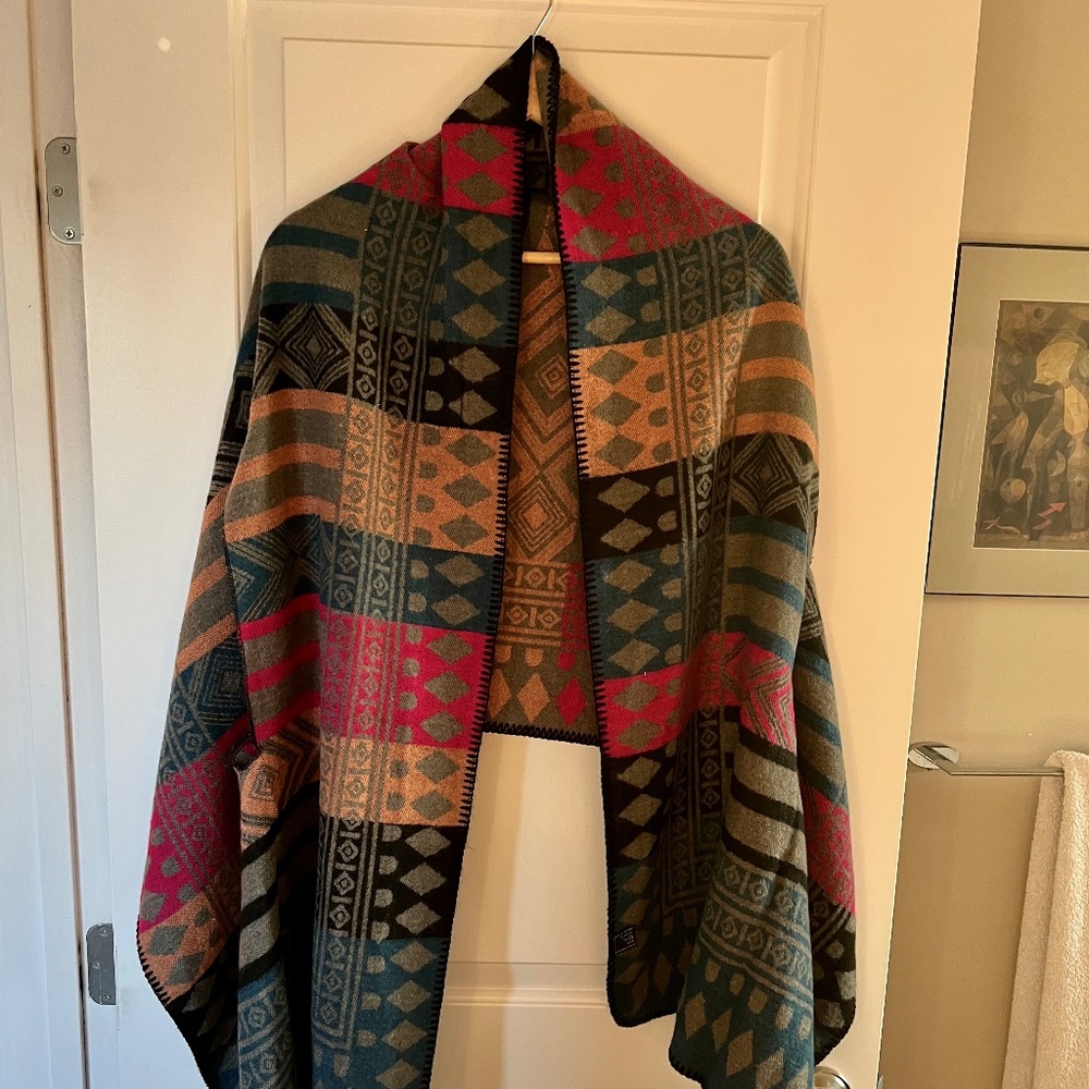 Wool and Acrylic Wrap